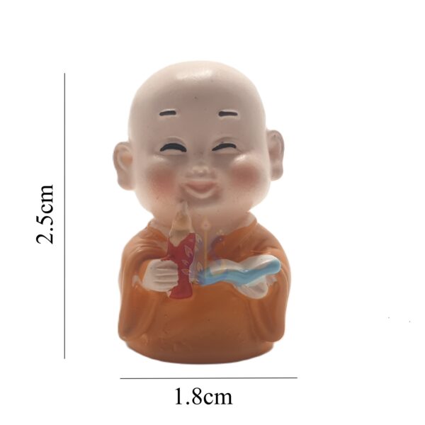 Little Monk set of 5 Miniature Figures