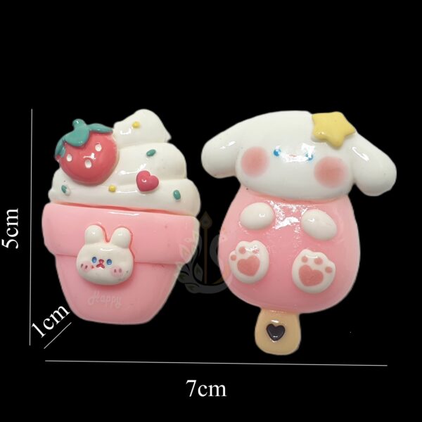 Multi Colour Magnet Candy & Friend Figurine Duo