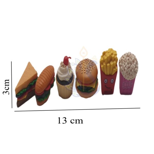 Fast Food Miniature set of Six