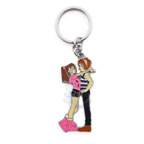 Keychain Pop Couple Hugging
