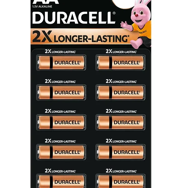 Duracell AA × 10 Batteries