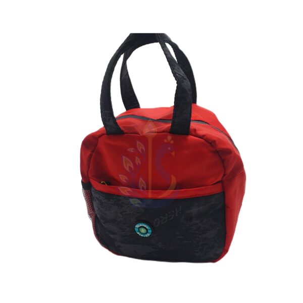 Red And Black Lunch Bag