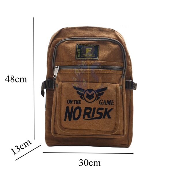 Smooth Chocolatey Brown Backpack