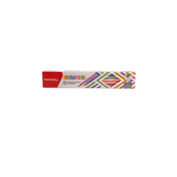 Nataraj Stripes For Joyful Writing Experience Pencils