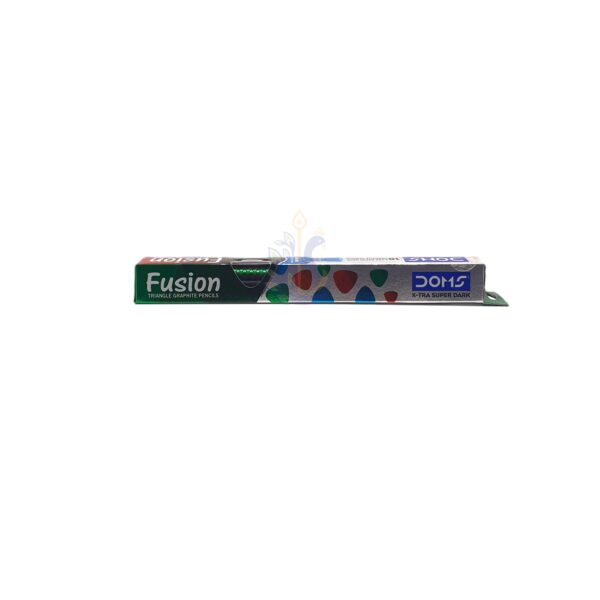 DOMS Fusion Triangle Graphite Pencils Extra Super Dark