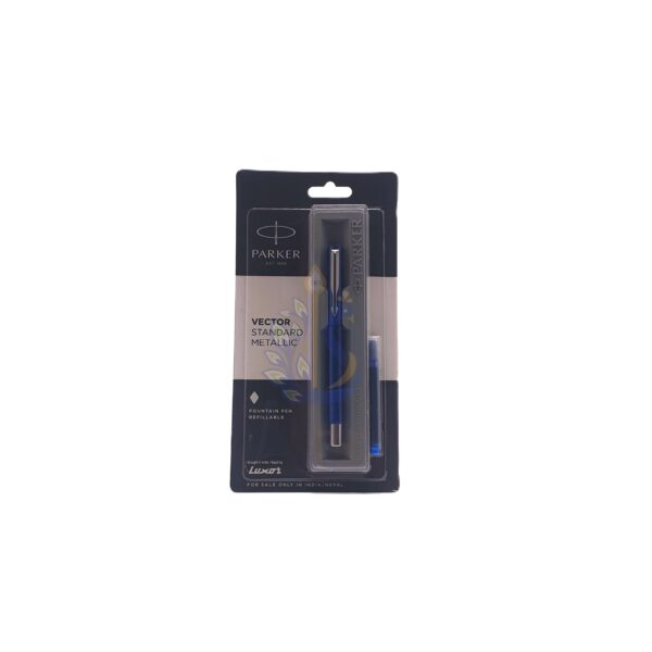 Parker Vector Standard Metallic Fountain Pen