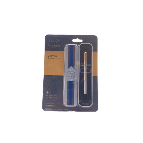 Parker Vector Stainless Steel Fountain Pen