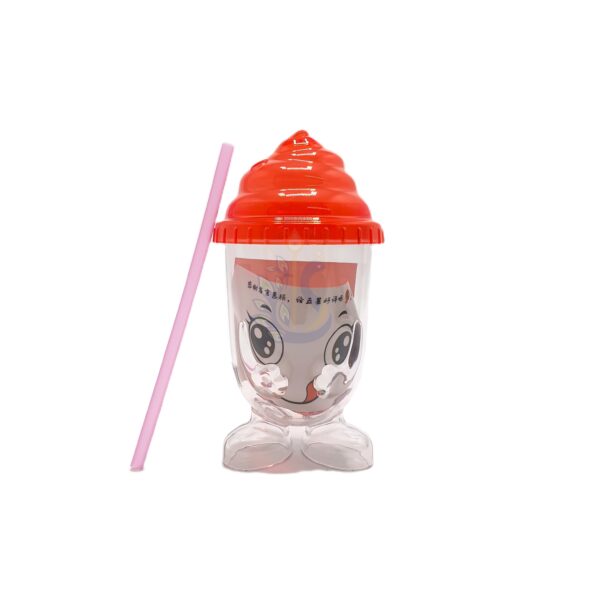 Kawaii Character Sippy Cup with Straw