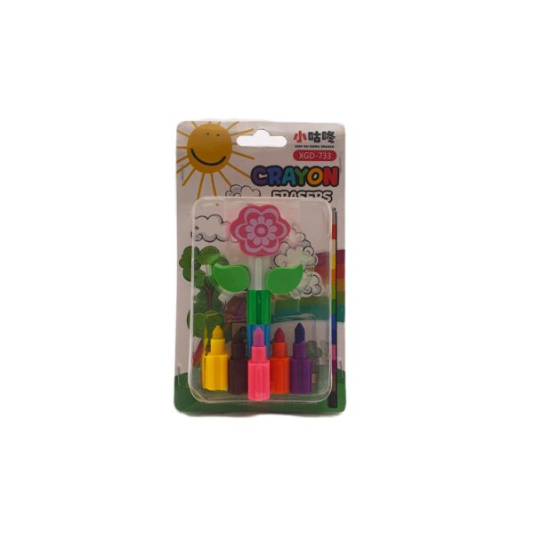 Crayon Shaped Erasers
