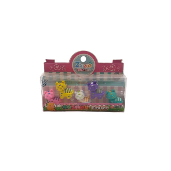 ZooZoo Animal Erasers - Cats
