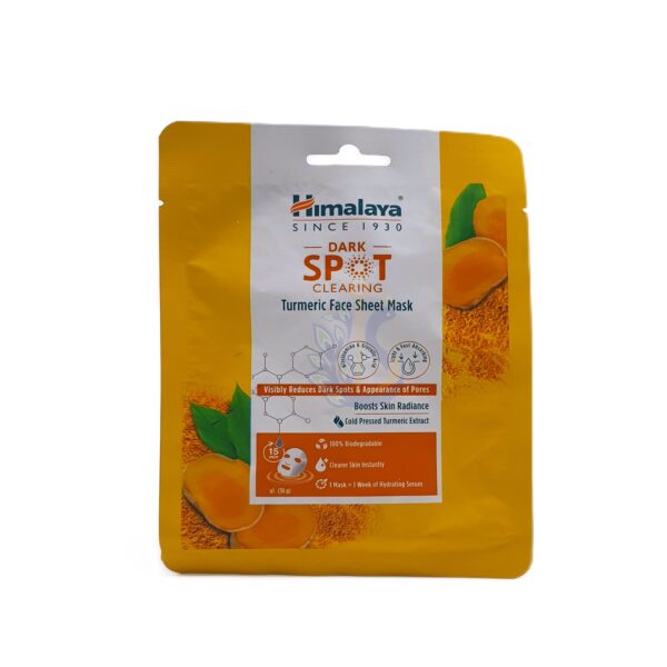 Himalaya Dark  SPT  Turmeric Face Sheet Mask