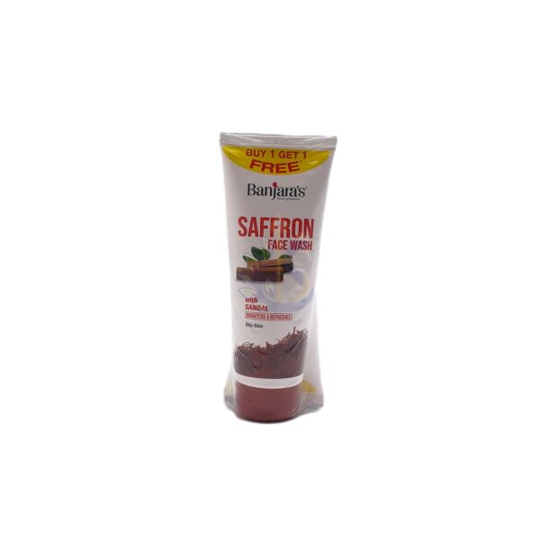 Banjara's Saffron With  Sandal Face Wash Buy 1 Get 1 Free