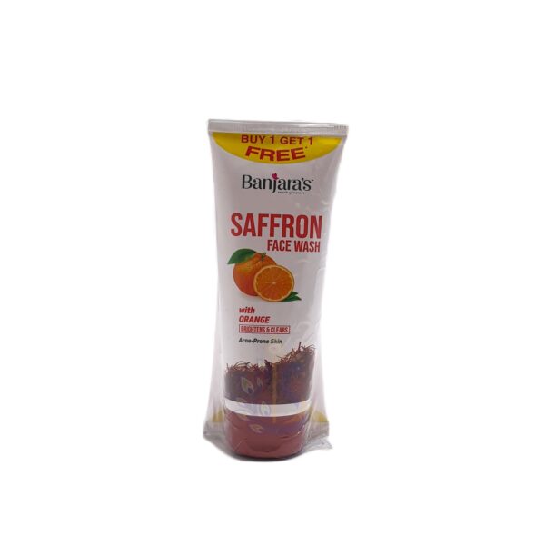 Banjara's Saffron With Orange Face Wash100ml+100ml