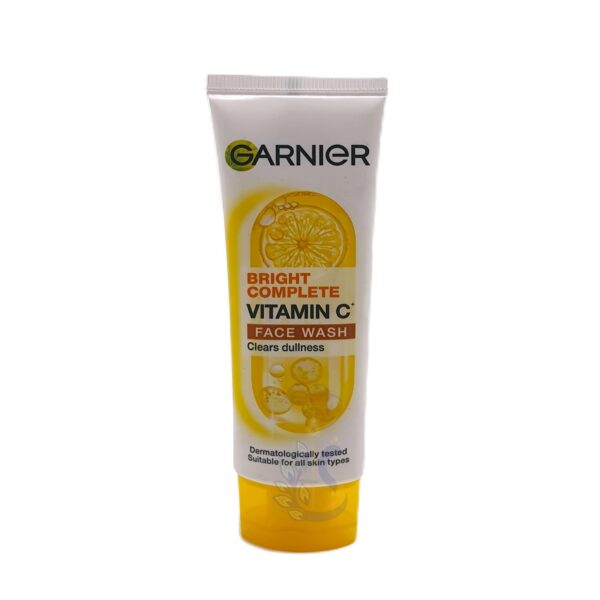 Garnier Complete Bright Vitamin C Face Wash 100ml