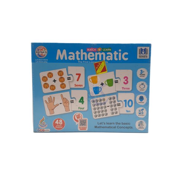 Puzzles Match & Learn Mathematics