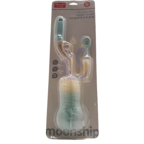 Moonship 360 Degree Nylon Bottle Brush
