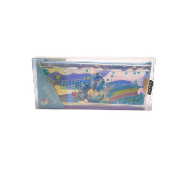 "A Little Unicorn" Glitter Pencil Case