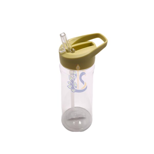 Reusable Plastic Water Bottle With Straw