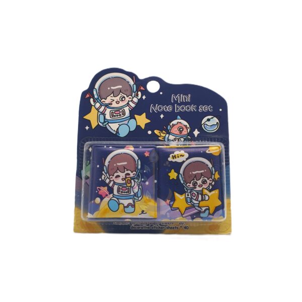 Mini Astronaut Notebook Set