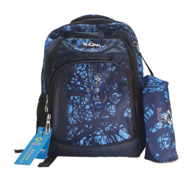 Sudan Fashion Bag Backpack with Detachable Pencil Case