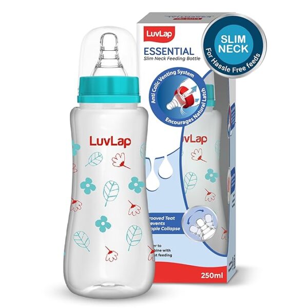 LuvLap Essential Slim Neck Feeding Bottle