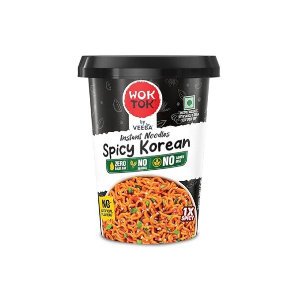 Wok Tok by Veeba Instant Noodles Spicy Korean