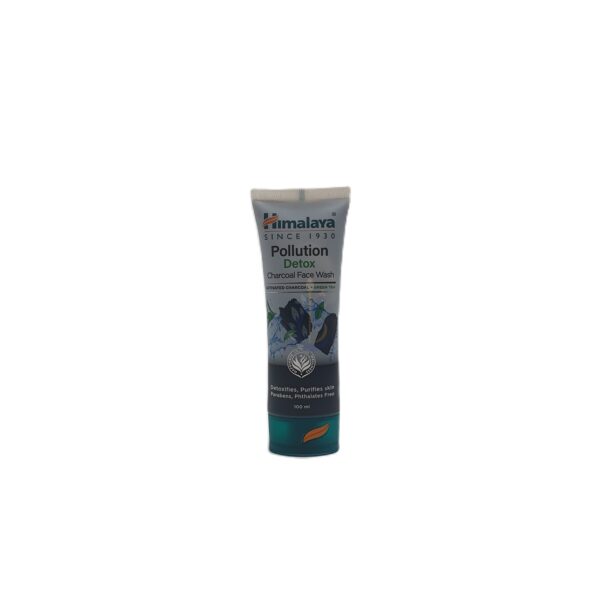 Himalaya Pollution Detox Charcoal Face Wash (100 ml)