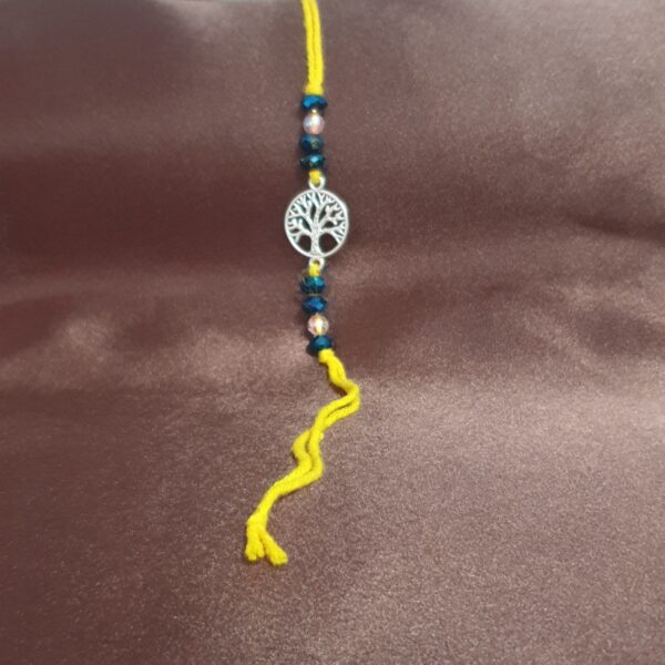 Tree of Life Charm Beaded Rakhi