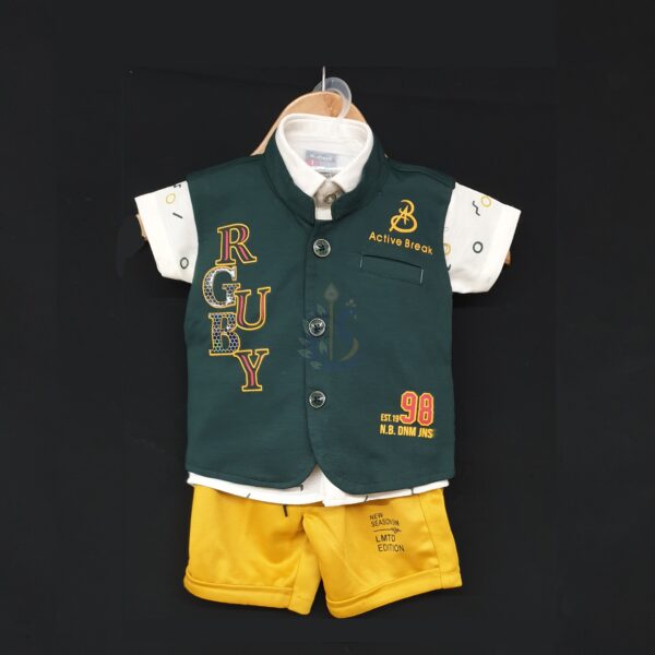 Boys Active Break Rug by Style Vest & Shorts Set