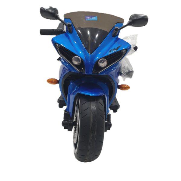 Blue Kids Electric Ride-On Motorcycle