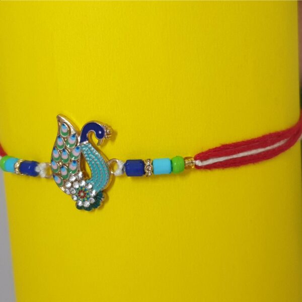 Designer Peacock Rakhi for Raksha Bandhan
