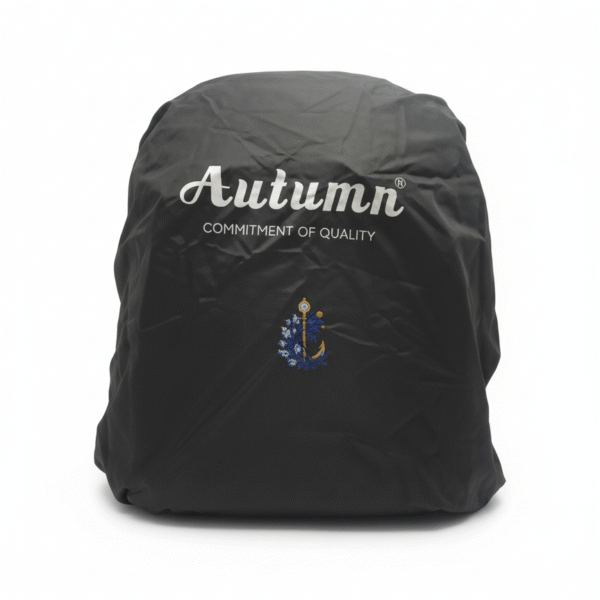 Autumn Black Waterproof Anti-Theft Laptop Backpack for Travel & College