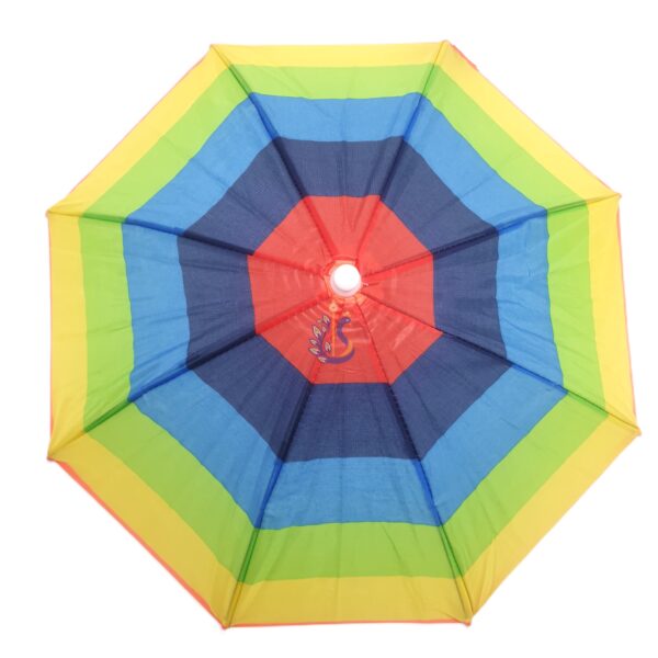 Rainbow Multi-Color Waterproof Large Umbrella