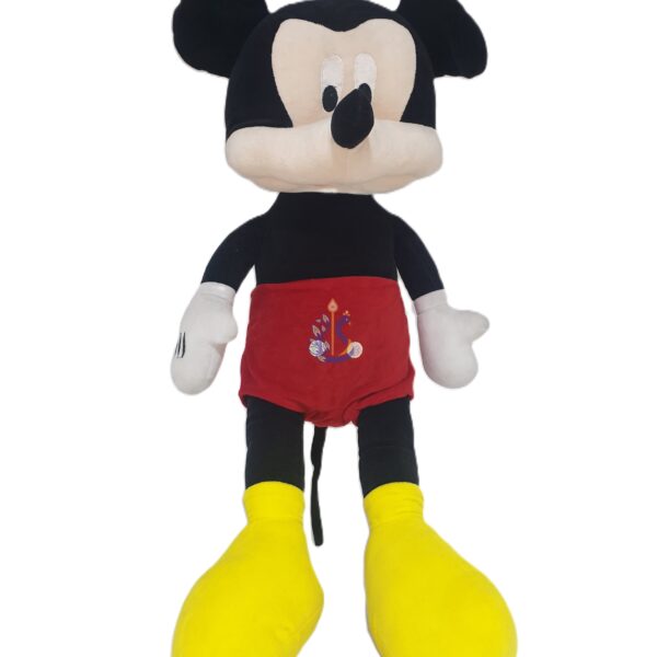 Large Classic Mickey Mouse Plush Stuffed Toy for Kids and Disney Fans