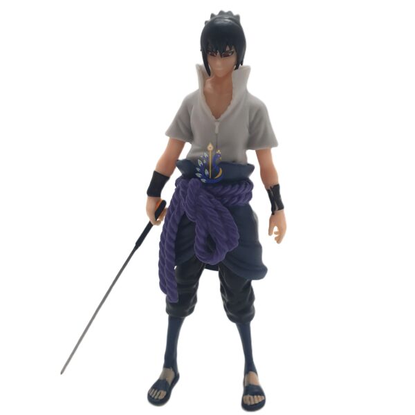 Naruto Shippuden Uchiha Sasuke Collectible Action Figure with Katana