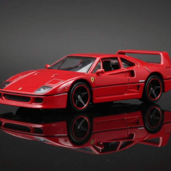 Red Die-cast Supercar Model Toy (SF90 Style)