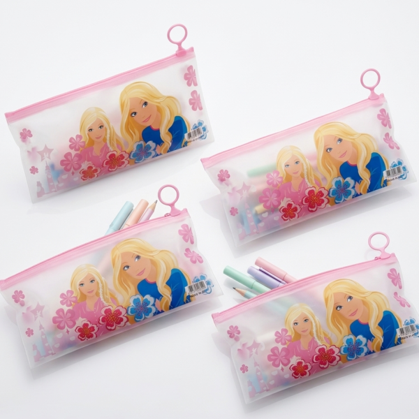 Barbie Zipper Stationery Pouch